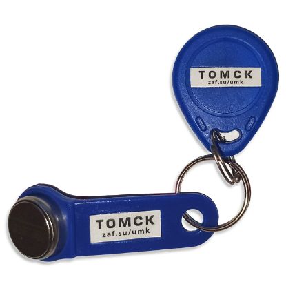 Изображение Мастер-ключи для домофонов города Томска, 2 шт TM+RFID [X5-1054]
